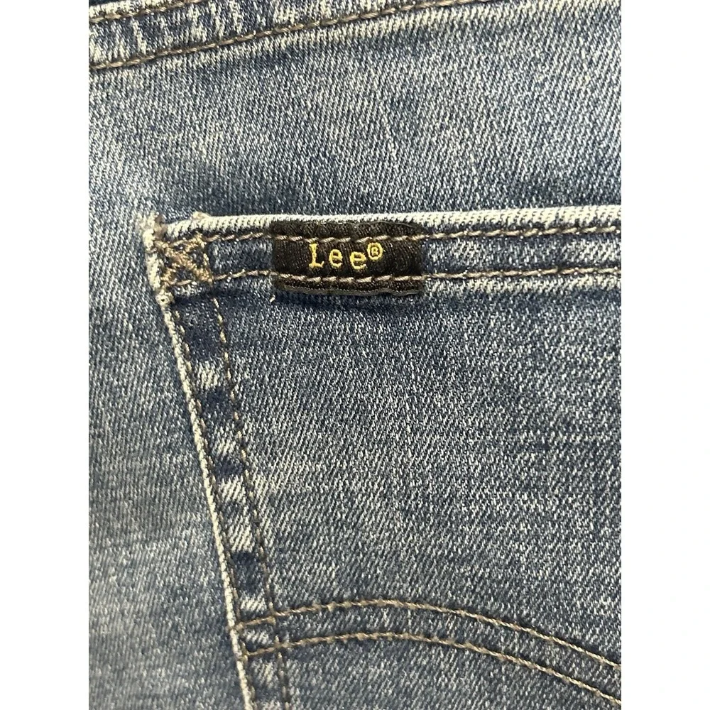 Men's New 32x32 Lee Jeans Blue Extreme Motion MVP‎ Straight-Fit Tapered-Leg 620